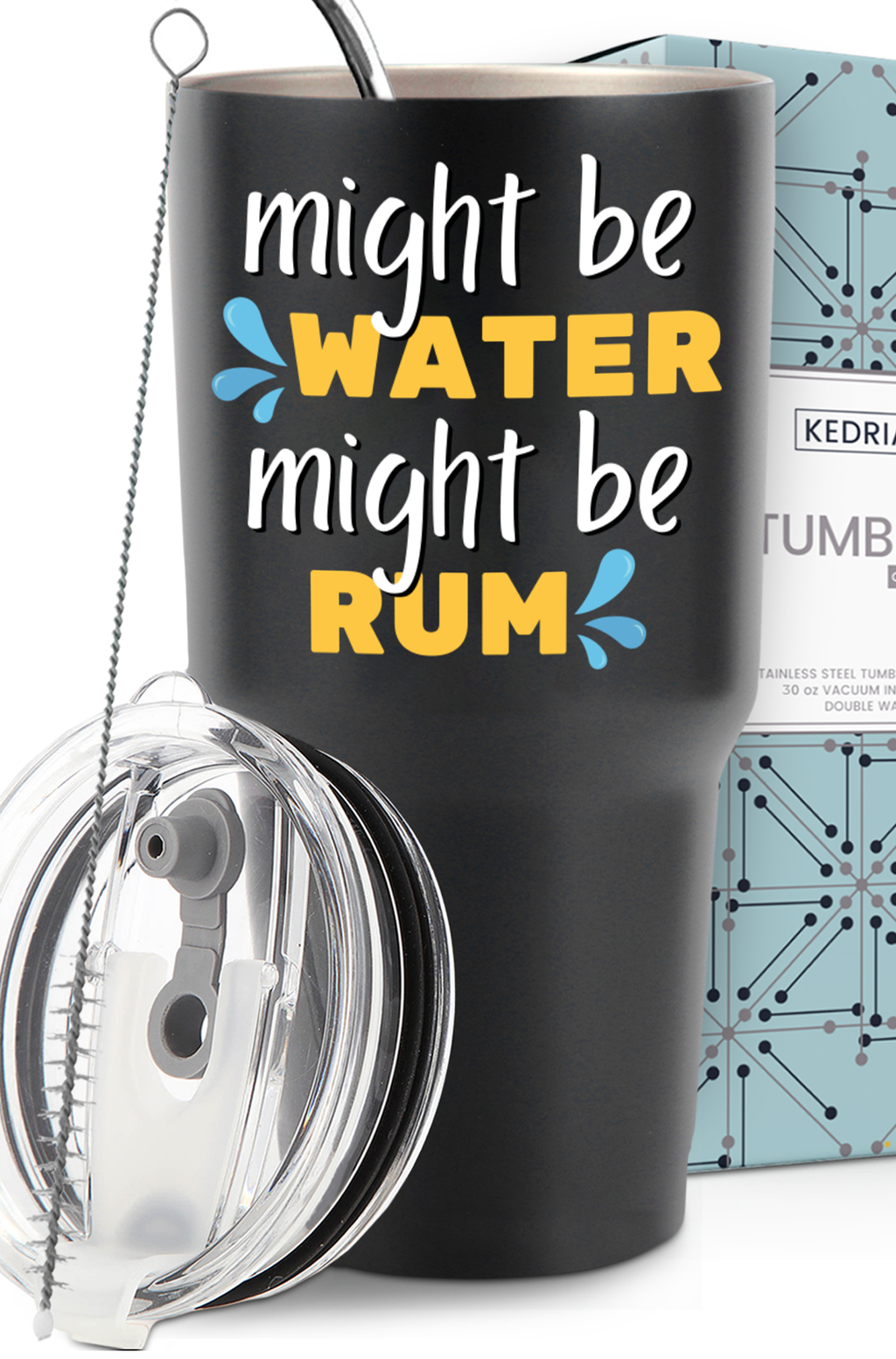 Might Be Rum Tumbler 30oz