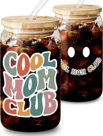 Cool Mom Club Glass Cup