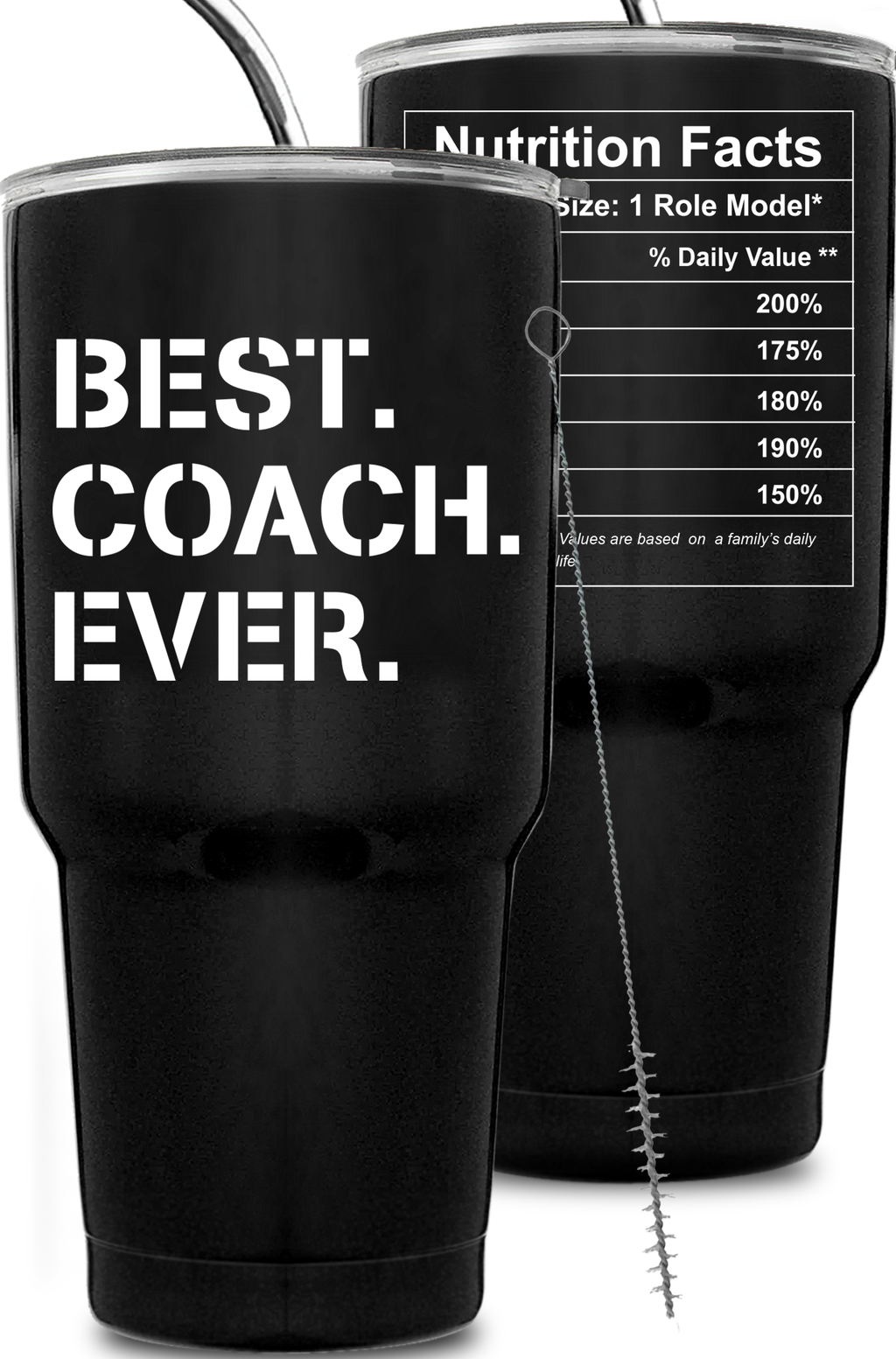 Best Coach Ever Tumbler 30oz