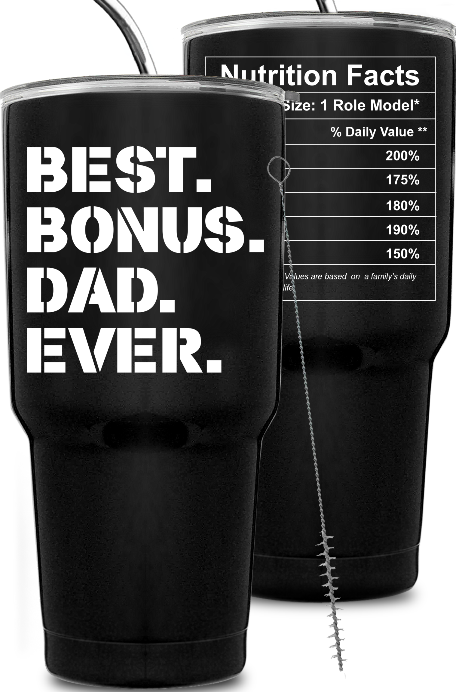 Best Bonus Dad Ever Tumbler 30oz