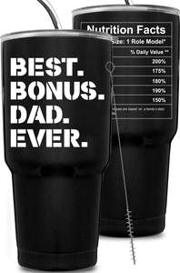 Best Bonus Dad Ever Tumbler 30oz