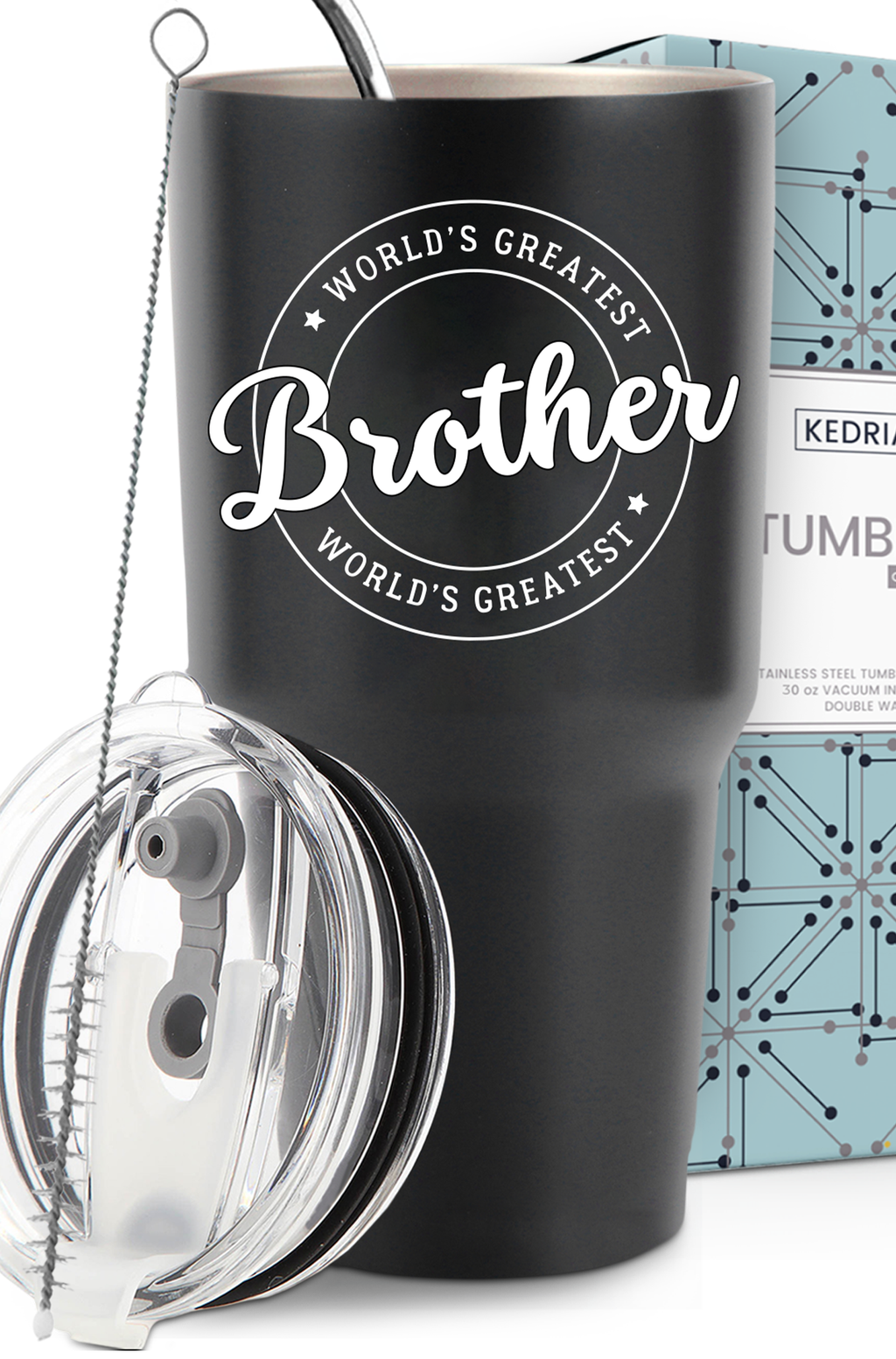 World's Greatest Brother Tumbler 30oz