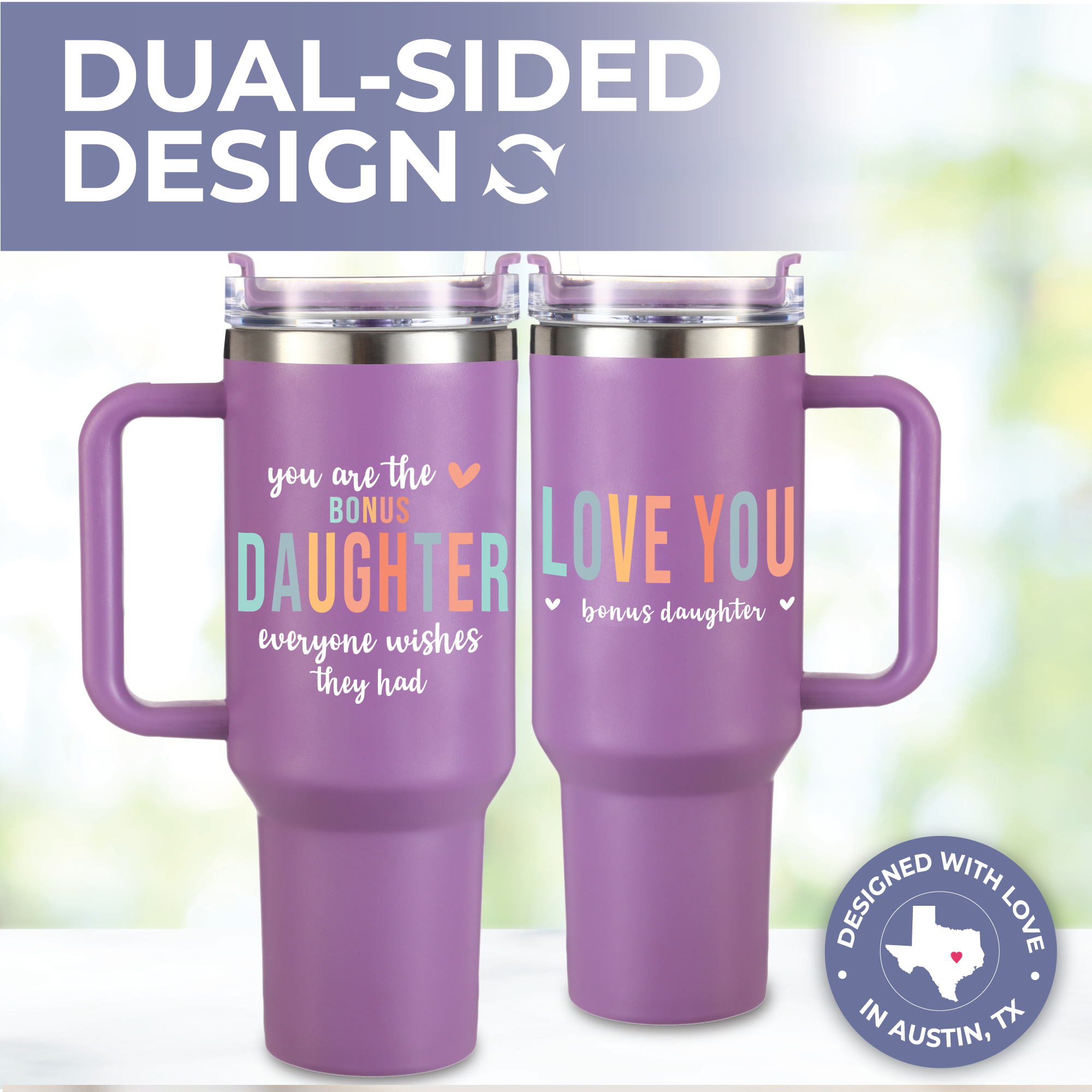 Bonus Daughter Tumbler 40oz