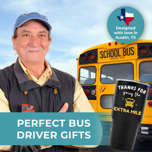 School Bus Driver Tumbler 30oz