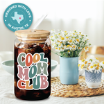 Cool Mom Club Glass Cup