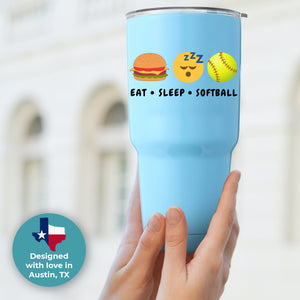 Softball Tumbler 30oz