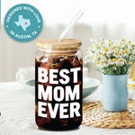 Best Mom Ever Coffee Glass