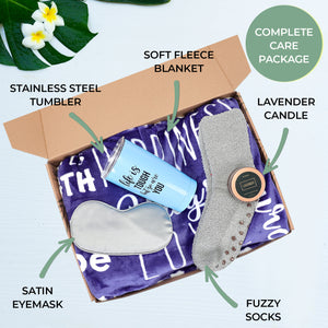 Cozy Comfort Tumbler & Blanket Gift Set