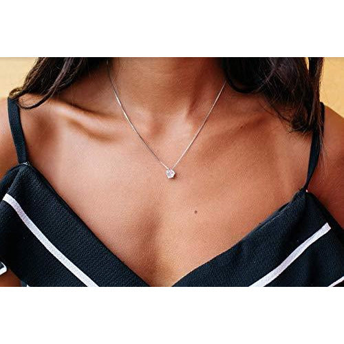 Thank You Necklace, Sterling Silver Necklaces for Women - KEDRIAN