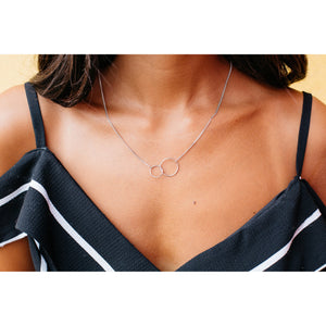 riFriendship Necklace, Best Friend Necklace, Sterling Silver Necklaces for Women - KEDRIAN 